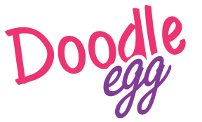 Vigneri Doodle Egg Logo